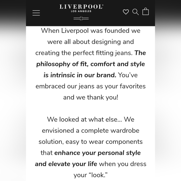 Liverpool Los Angeles Black, Straight Leg Cords. Like-new. Size 27 / 4. HP! - Picture 7 of 13